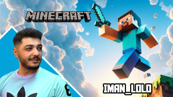 پوستر استریم ماینکرفت: اما دنیامون یه خط صافه - ایمان لولو