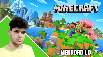 پوستر استریم ماینکرفت: ال‌دی لند - مهرداد ال‌دی