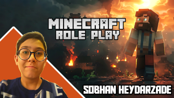 پوستر استریم ماینکرفت: رول پلی - سبحان حیدرزاده