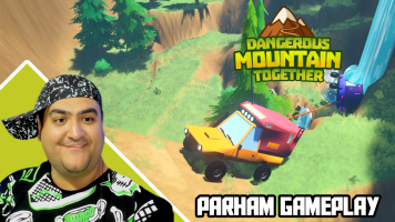 پوستر استریم کوهستان خطرناک با هم - پرهام گیم پلی