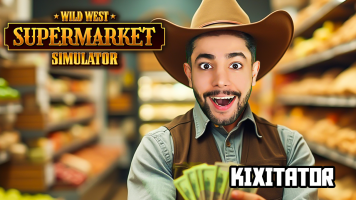 پوستر استریم شبیه‌ساز سوپرمارکت غرب وحشی - کیکسیتاتور