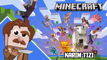 پوستر استریم ماینکرفت: چهار شگفت‌انگیز - کریم تیزی