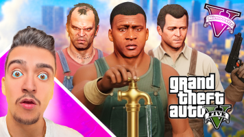 پوستر استریم جی‌تی‌ای 5 داستانی: جنگ آب و خشکسالی - نیموش