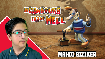 پوستر استریم همسایه جهنمی - مهدی بیزیکسر