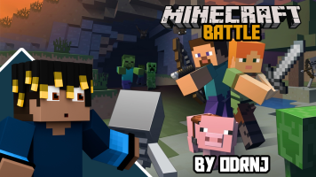 پوستر استریم ماینکرفت: نبرد - اودی ارنجی