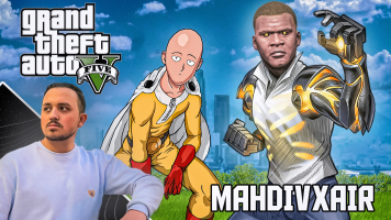 پوستر استریم جی‌تی‌ای 5: فرانکلین و مرد تک‌مشتی - مهدی وکسیر