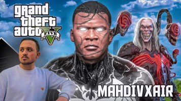 پوستر استریم جی‌تی‌ای 5: فرانکلین در دنیای ونوم‌ها -  مهدی وکسیر