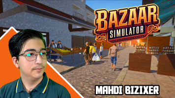 پوستر استریم شبیه‌ساز بازار - مهدی بیزیکسر