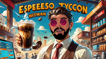 پوستر استریم شبیه‌ساز کافی شاپ - عمو هیتمن