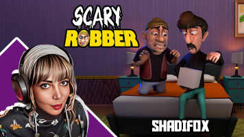 پوستر استریم سارق ترسناک - شادی فاکس