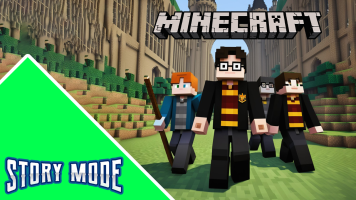 پوستر استریم ماینکرفت: هری پاتر - استوری مد