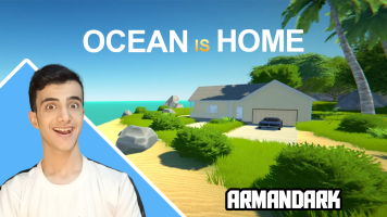 پوستر استریم بقا در جزیره - آرمان دارک