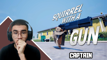 پوستر استریم سنجاب تفنگدار- کاپیتان