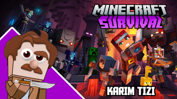 پوستر استریم ماینکرفت سروایول: چهار تفنگدار - کریم تیزی