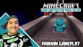 پوستر استریم ماینکرفت: ساخت ترن زیر دریا - پرهام گیم پلی