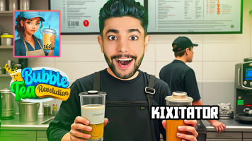 پوستر استریم انقلاب چای حبابی - کیکسیتاتور