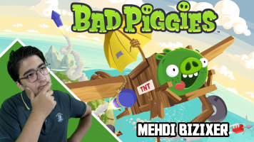 پوستر استریم خوک‌های بد - مهدی بیزیکسر