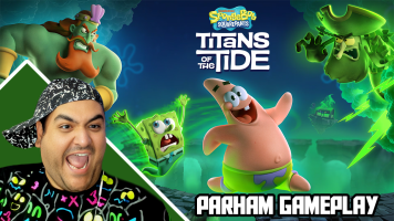 پوستر استریم باب‌اسفنجی شلوارمکعبی: تایتان‌های جزر و مد - پرهام گیم پلی