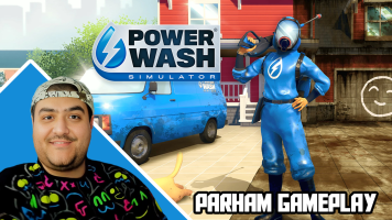 پوستر استریم شبیه‌ساز تمیزکاری - پرهام گیم پلی