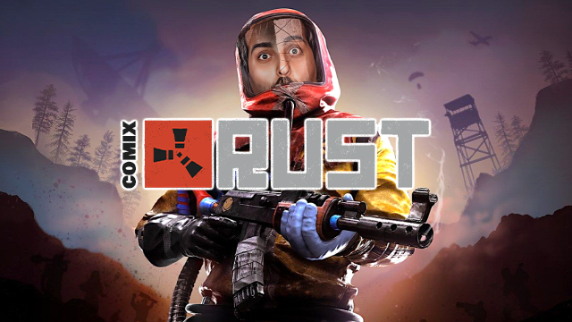 پوستر استریم Rust - علی کامیکس