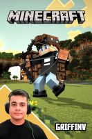 پوستر استریم ماینکرفت: نغمه‌های جنگ - گیریفین وی