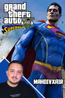 پوستر استریم جی‌تی‌ای ۵: فرانکلین در دنیای سوپرمن - مهدی وکسیر