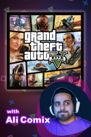 آیکون سریال استریم جی تی ای ۵ - علی کامیکس GTA V Stream by Ali Comix