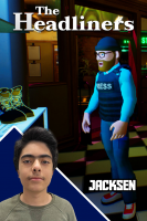 پوستر استریم خبرنگار هیولاها - جکسن