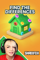 پوستر استریم تفاوت‌ها را پیدا کن - شادی فاکس