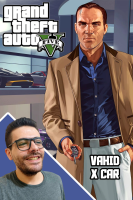 پوستر استریم جی‌تی‌ای وی ۴ - وحید ایکس کار