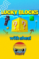آیکون سریال استریم ماینکرفت : لاکی بلاک - شزی Minecraft : Lucky Blocks Mod & Addon Stream by Shezi