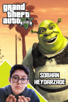 آیکون سریال استریم شرک در جی تی ای - سبحان حیدرزاده Shrek in GTA Stream by Sobhan Heydarzade