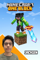 پوستر استریم ماینکرفت: وان بلاک - جکسن