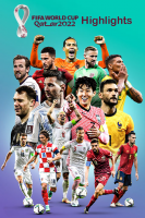 پوستر خلاصه بازی‌های جام جهانی ۲۰۲۲