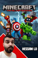 پوستر استریم ماینکرفت: انتقام‌جویان - حسام ال‌دی