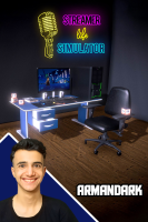 پوستر استریم شبیه‌ساز زندگی استریمر - آرمان دارک