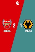 پوستر آرسنال - ولورهمپتون | ۲۲ آذر ۱۴۰۴