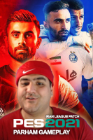 آیکون سریال استریم پی ای اس ۲۰۲۱ - پرهام گیم پلی PES 2021 Stream by Parham Gameplay