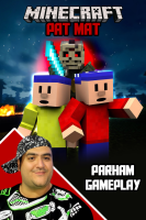 پوستر استریم ماینکرفت: پت و مت - پرهام گیم پلی