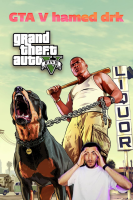 پوستر استریم جی‌تی‌ای ۵ - حامد دارک