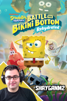 پوستر استریم باب اسفنجی شلوار مکعبی - شایگان ام ۲