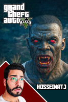 پوستر استریم جی‌تی‌ای ۵: گرگینه و خون‌آشام - حسین آرتی‌جی