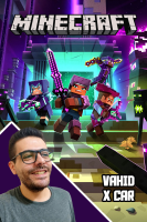 پوستر استریم ماینکرفت: مادهای عجیب - وحید ایکس کار