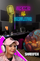 پوستر استریم شبیه‌ساز زندگی استریمر - شادی فاکس