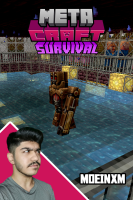 پوستر استریم ماینکرفت: متاکرفت سروایول - معین ایکس ام