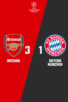 پوستر آرسنال - بایرن مونیخ | ۵ آذر ۱۴۰۴