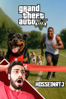 پوستر استریم جی‌تی‌ای۵: ماجراهای چاپ - حسین آرتی‌جی