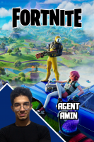 پوستر استریم فورتنایت - ایجنت امین پوستر استریم فورتنایت - ایجنت امین