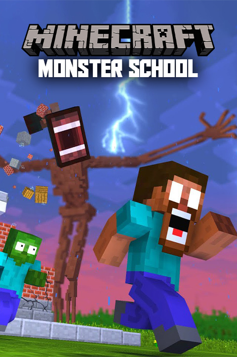 آیکون سریال ماینکرفت: مدرسه هیولا‌ها Minecraft : Monster School