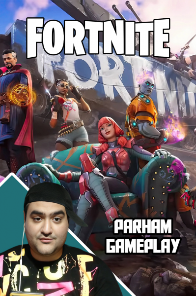 استریم فورتنایت: ساخت جزیره تفریحی - پرهام گیم پلی
